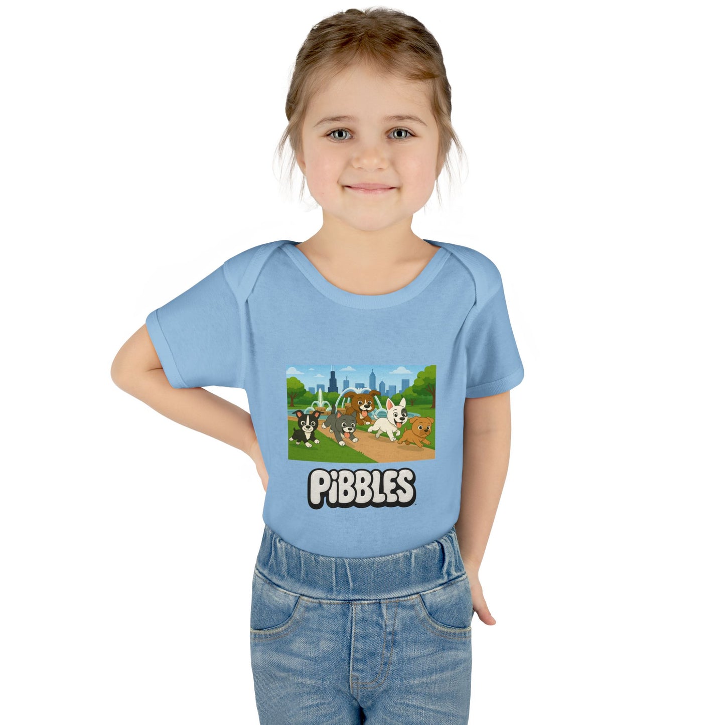 "Pibble Pals" Onesie for Baby