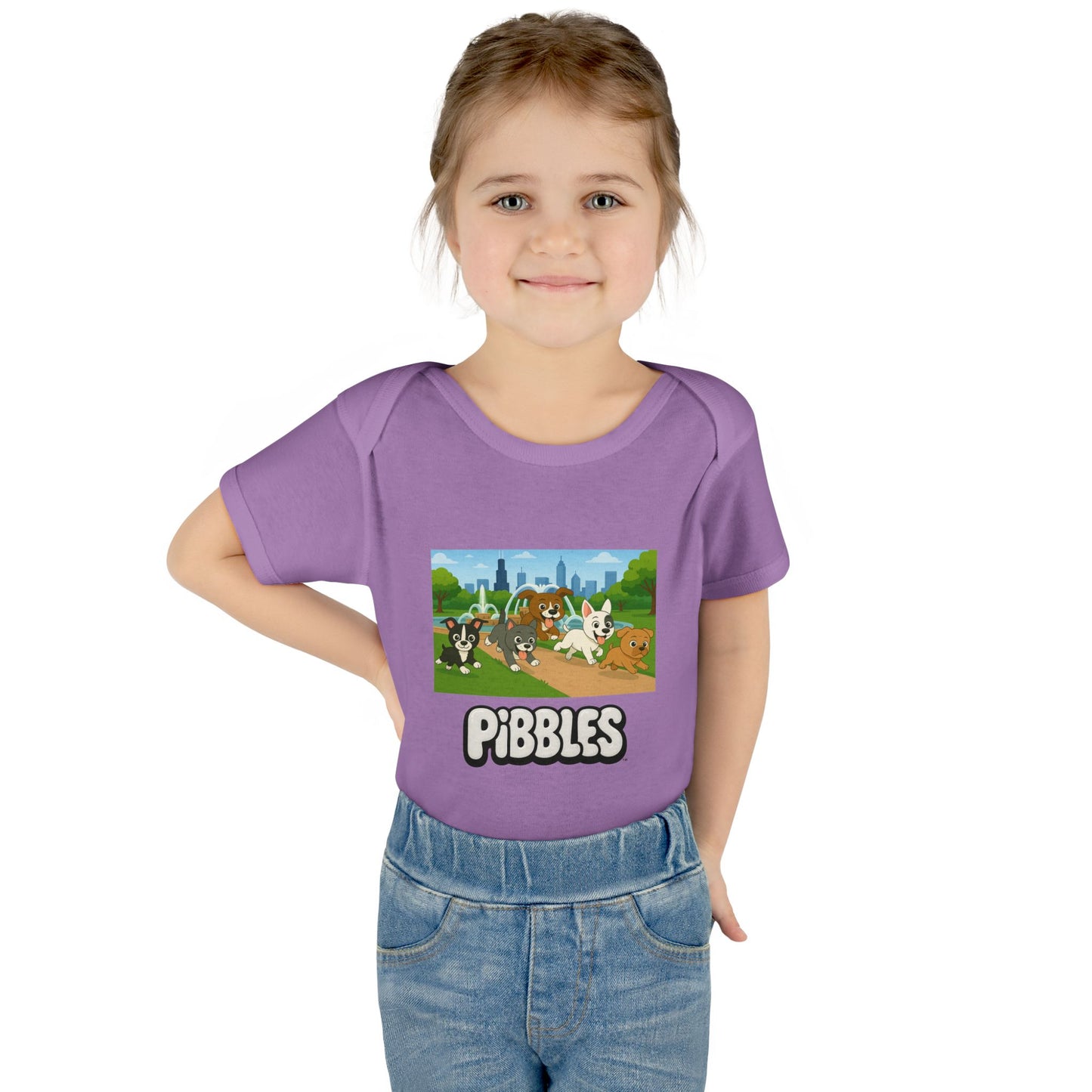 "Pibble Pals" Onesie for Baby