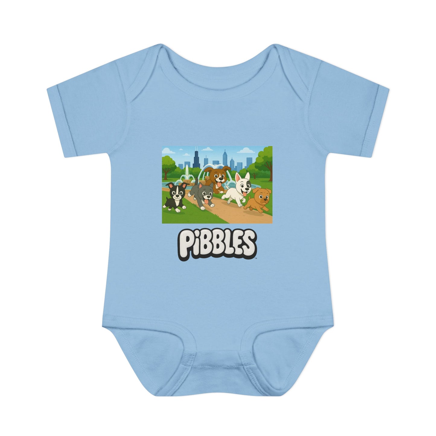 "Pibble Pals" Onesie for Baby