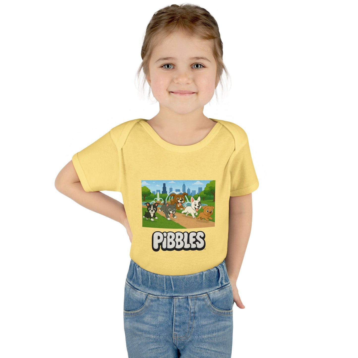 "Pibble Pals" Onesie for Baby