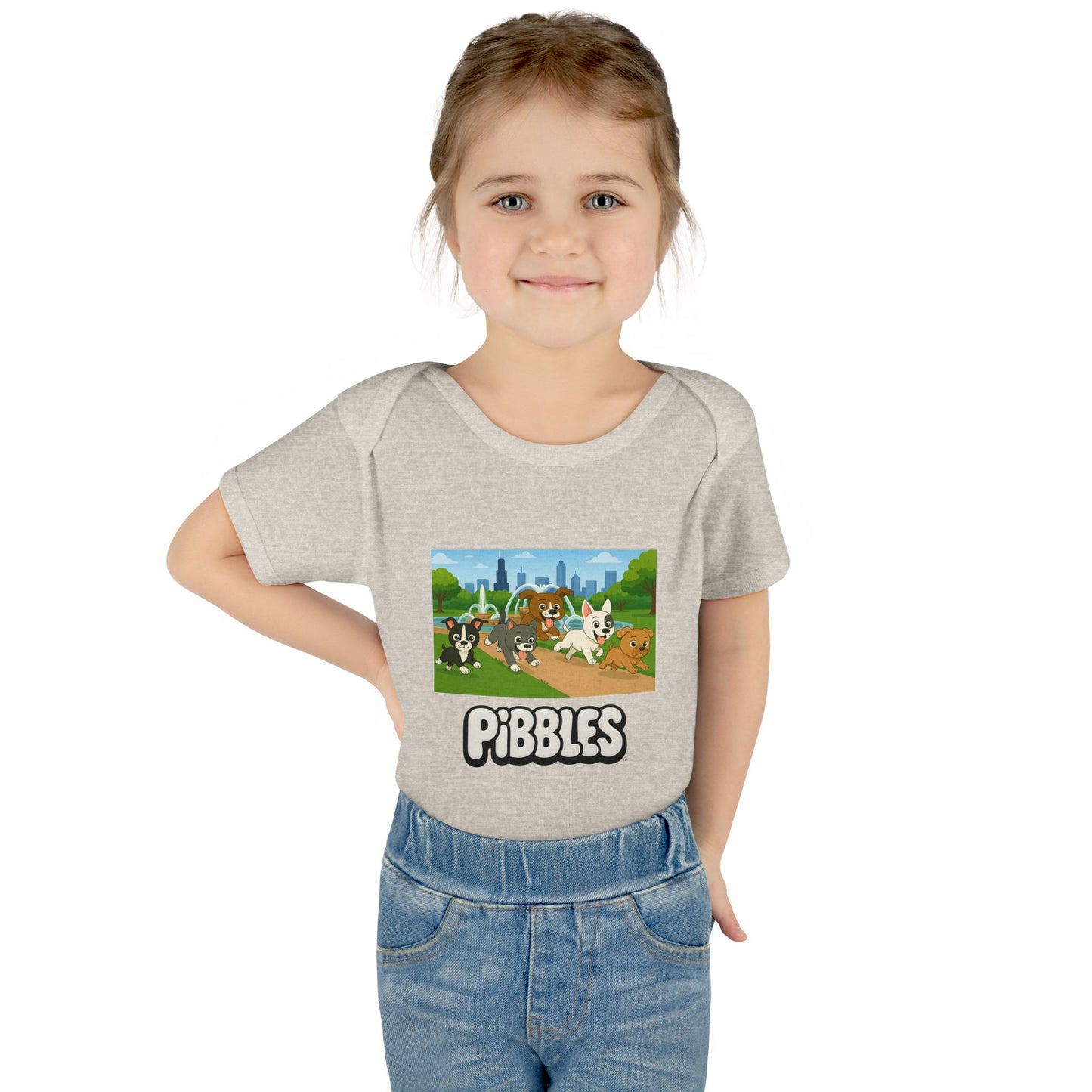 "Pibble Pals" Onesie for Baby