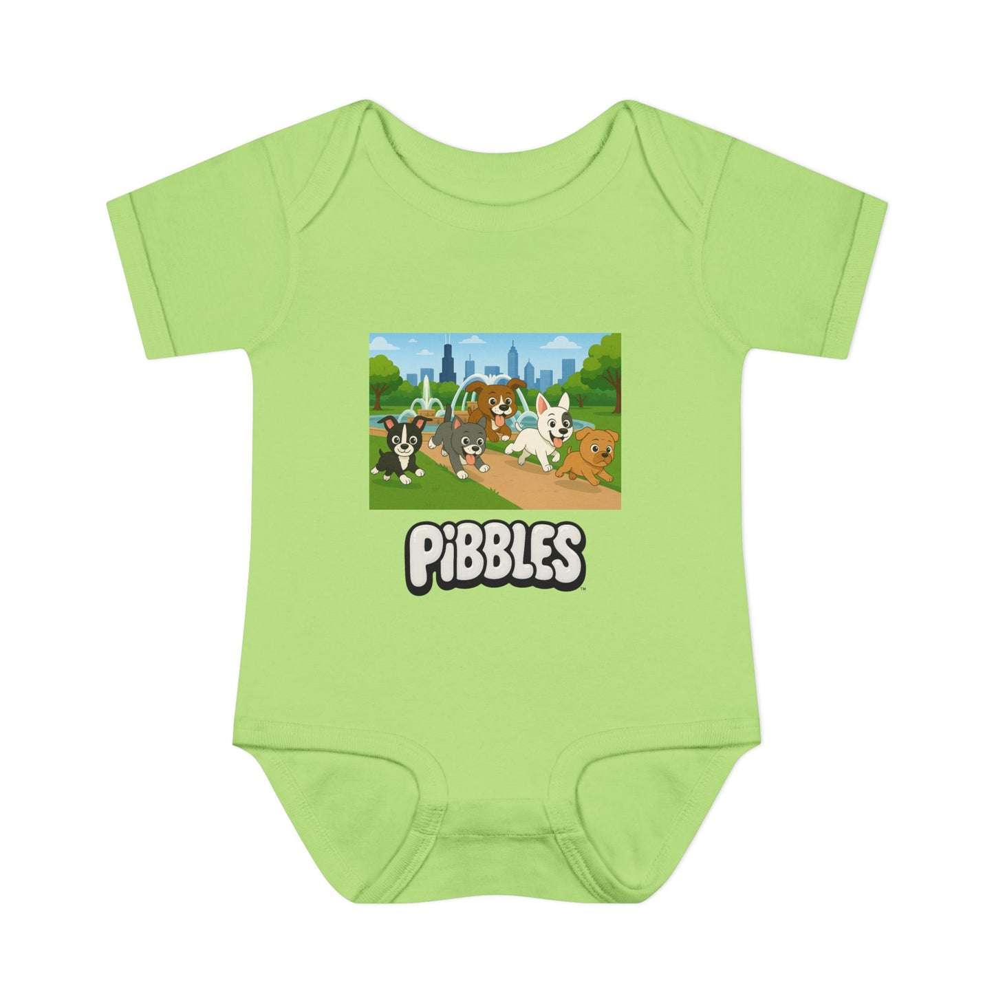 "Pibble Pals" Onesie for Baby