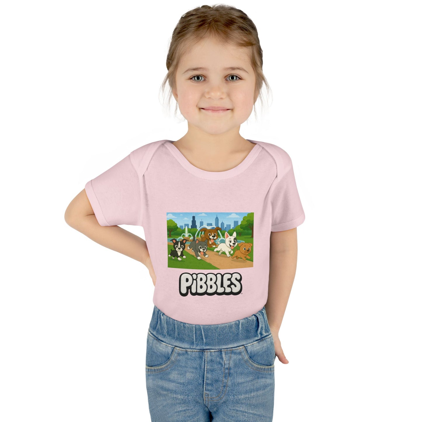 "Pibble Pals" Onesie for Baby