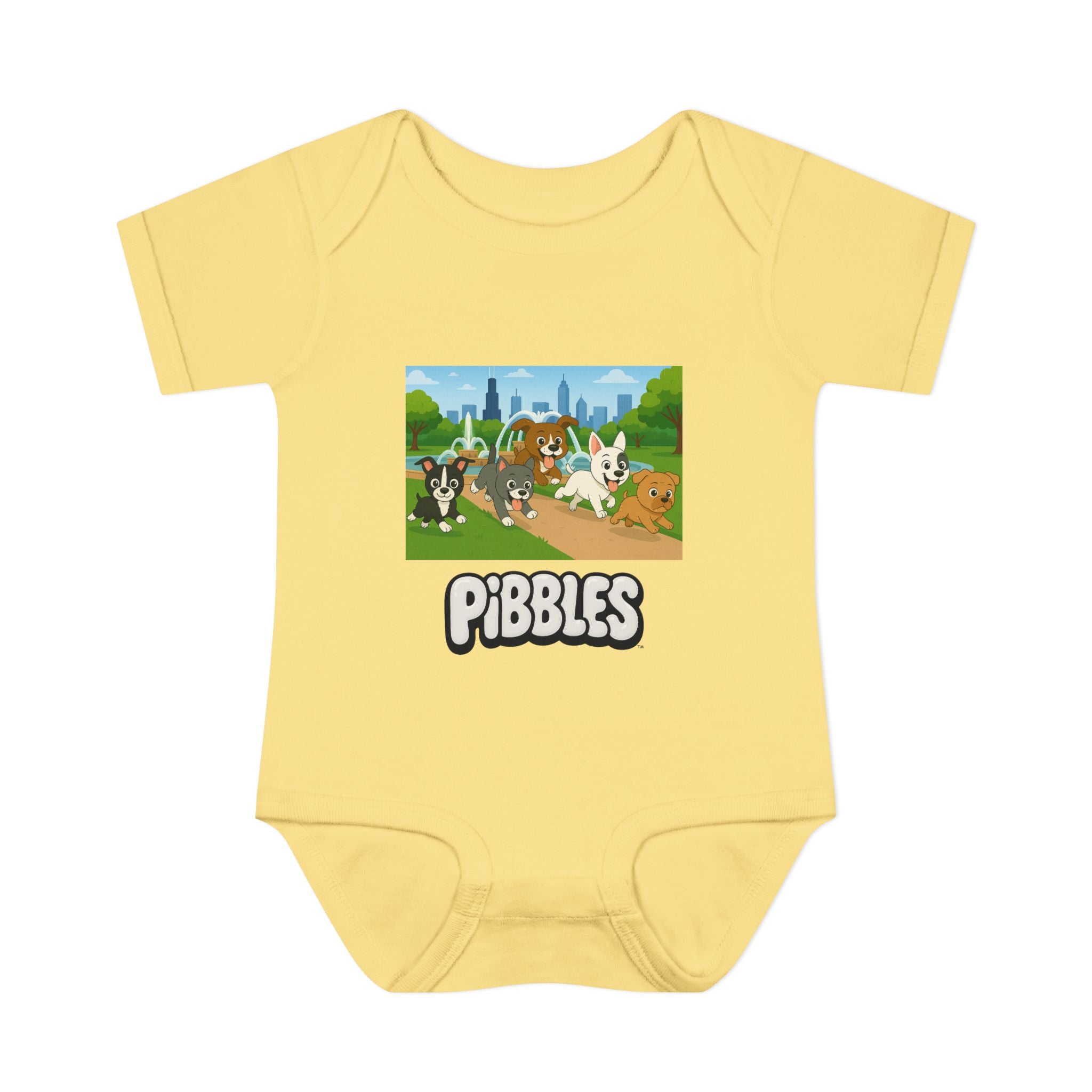 "Pibble Pals" Onesie for Baby