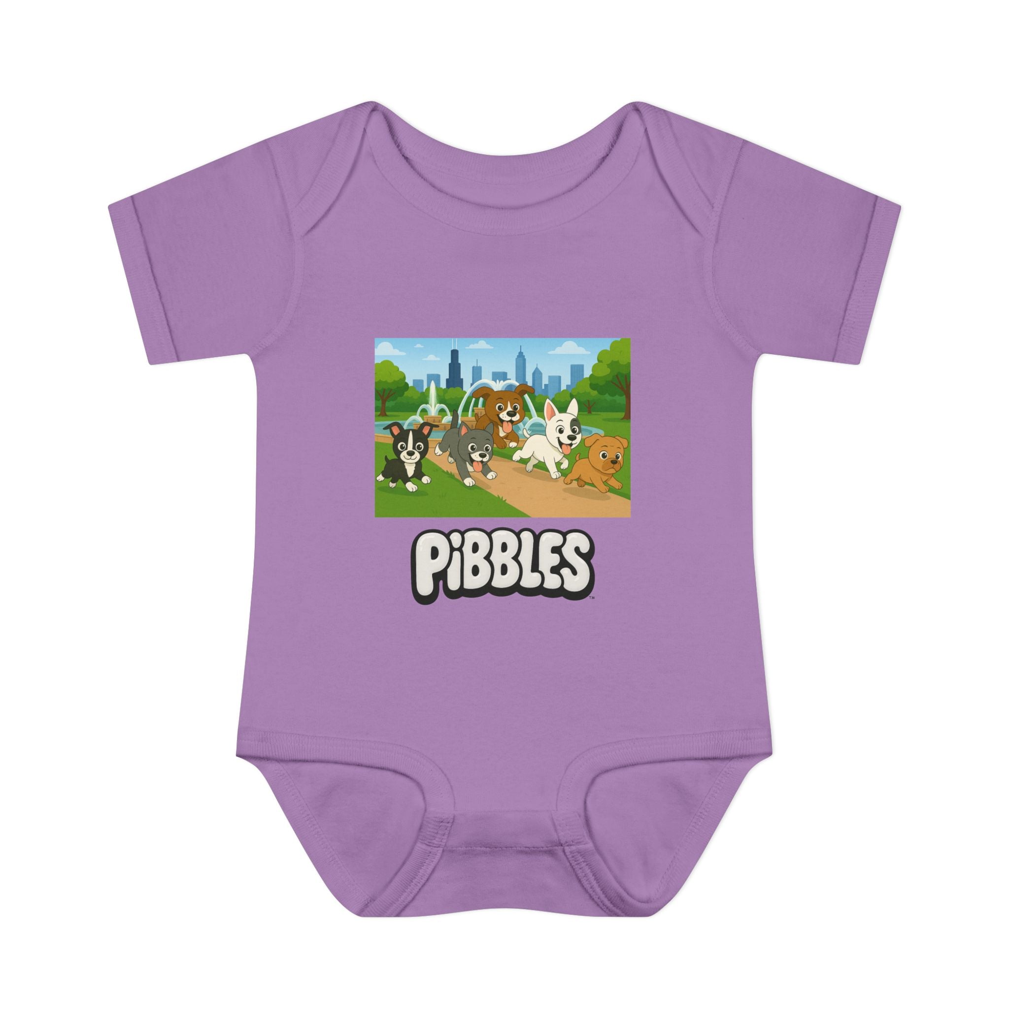 "Pibble Pals" Onesie for Baby