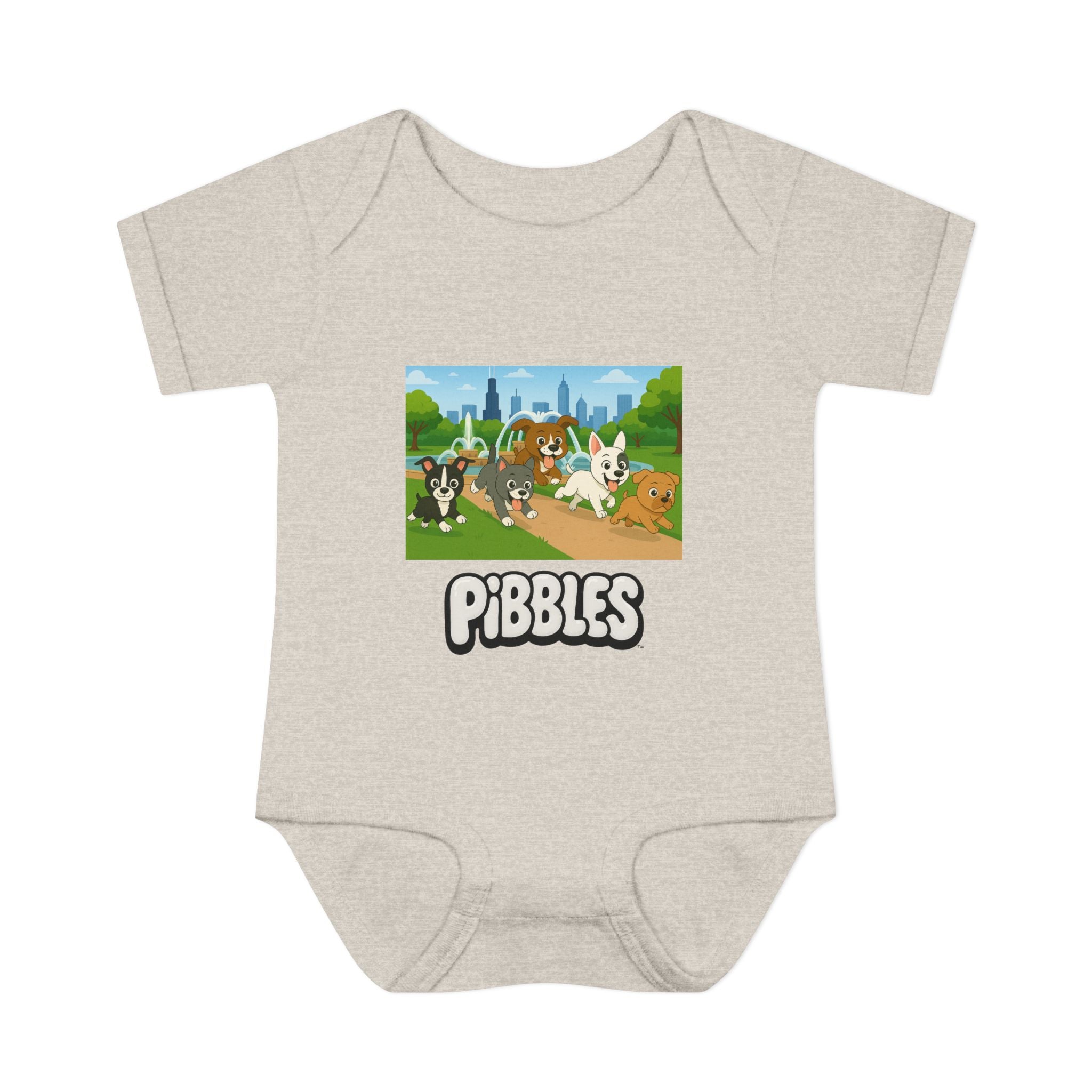 "Pibble Pals" Onesie for Baby