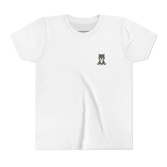 Youth Tiny "Blu" Print with Back Logo