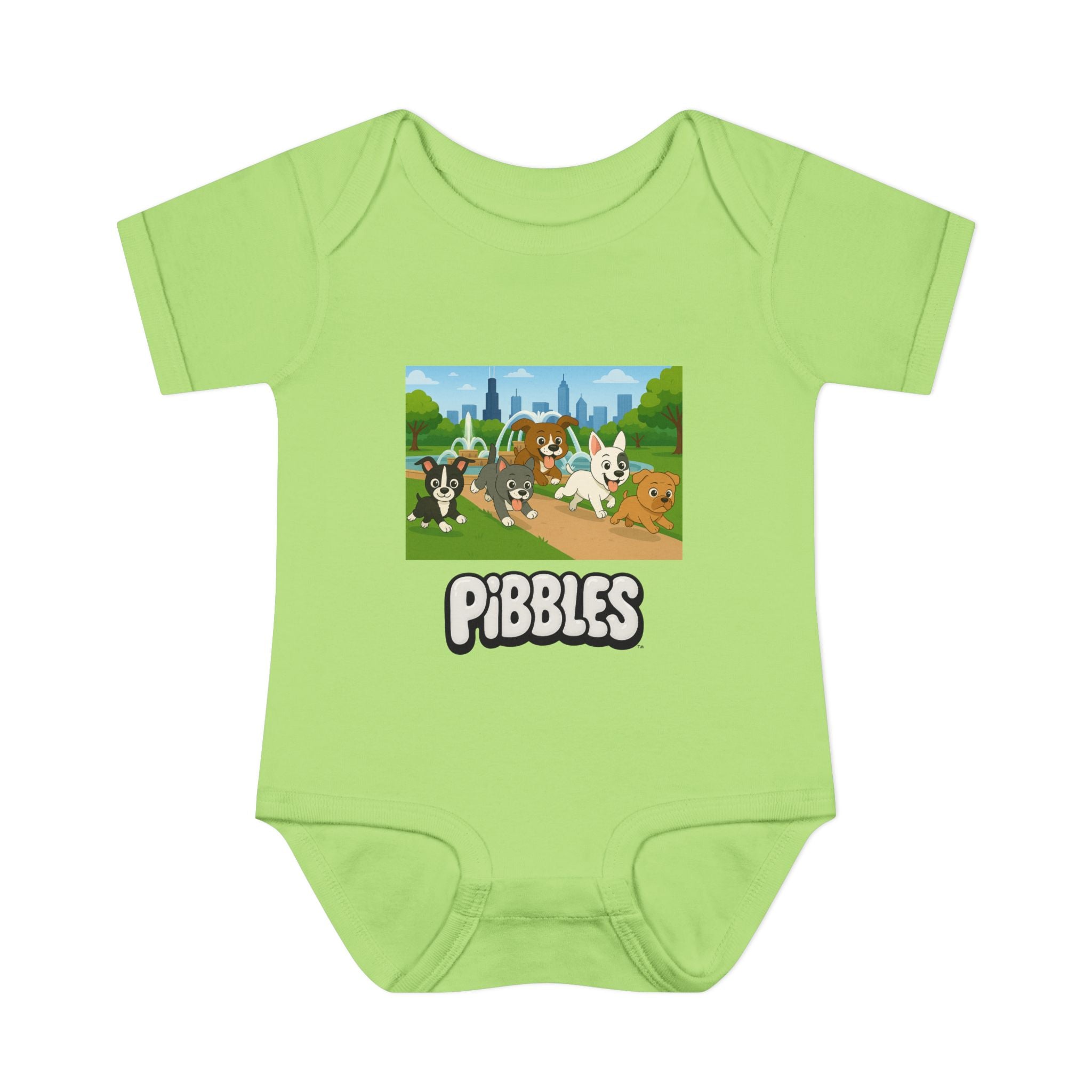 "Pibble Pals" Onesie for Baby